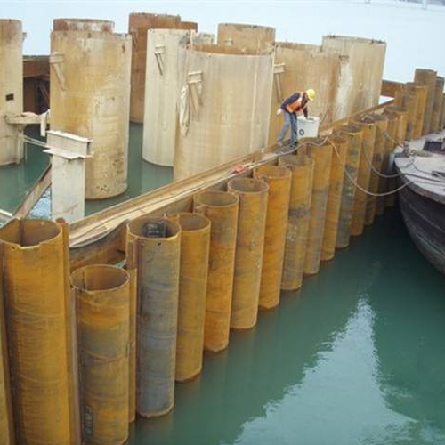 株洲钢护筒现场安装